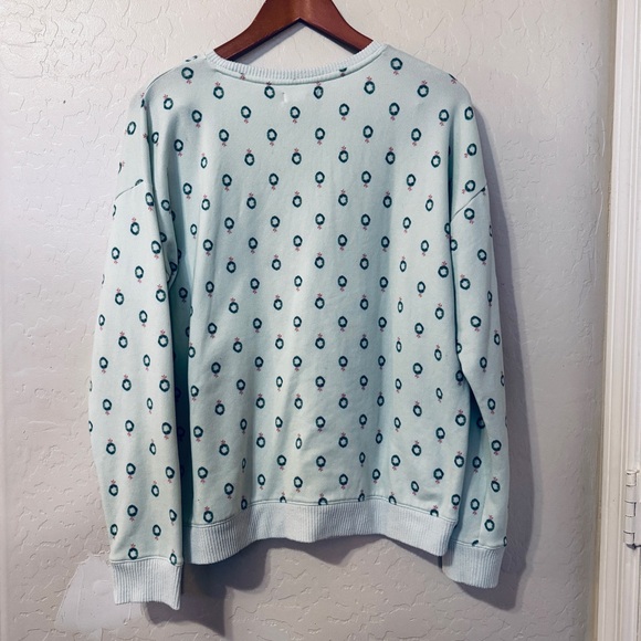 LC Lauren Conrad Mint Flamingo Sweater - Picture 4 of 4